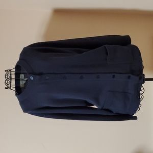 Appleseed's vintage navy acrylic sweater size M